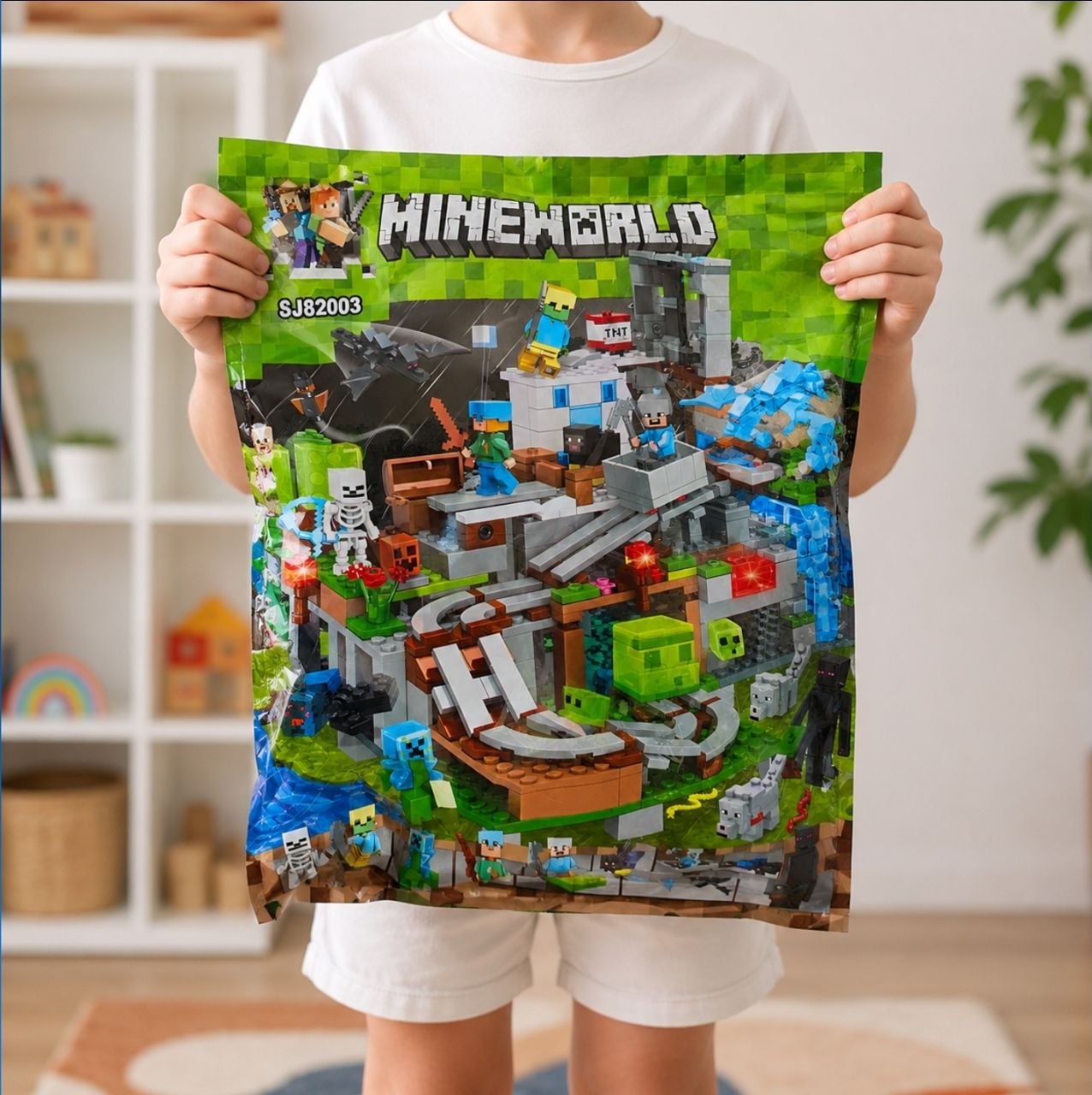 My World Mining Adventure Building Blocks Set| 587pcs | 6+