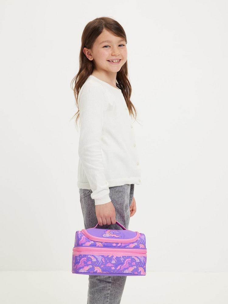 Smiggle Lunch bag | Purple Unicorn