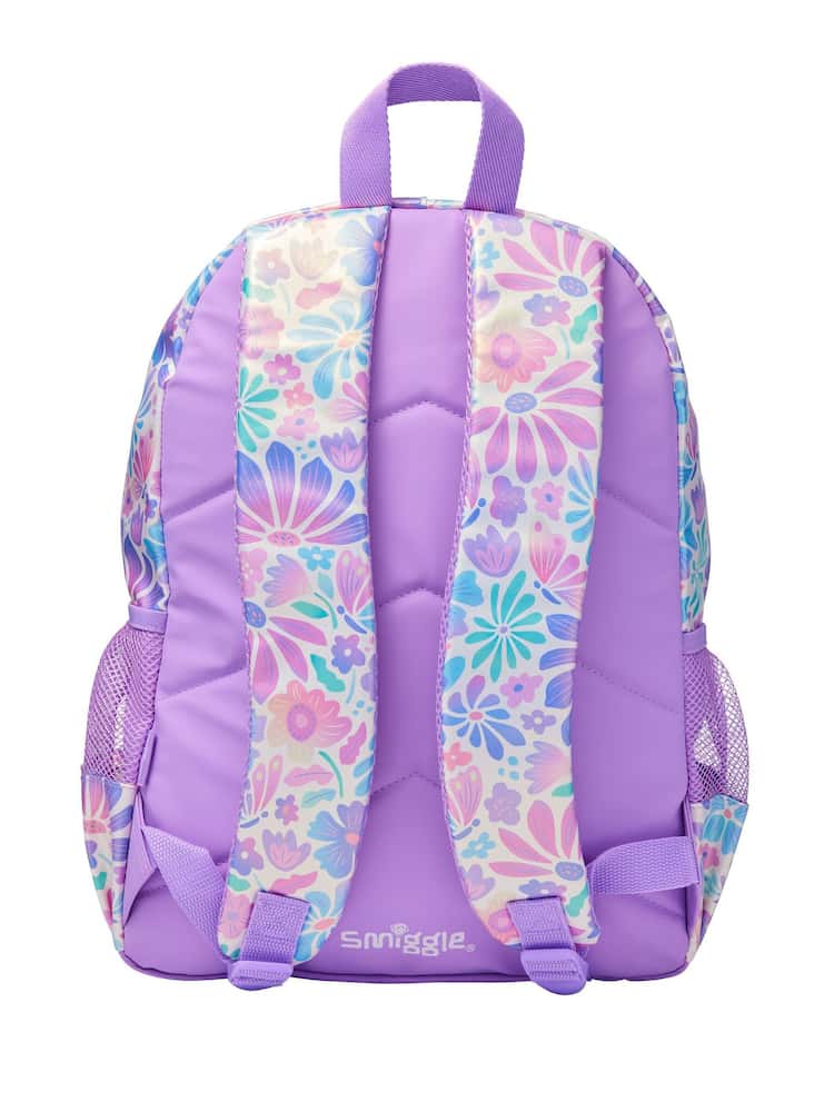 Smiggle Bloom Flowers Backpack | (G1–G3) | 42 cm