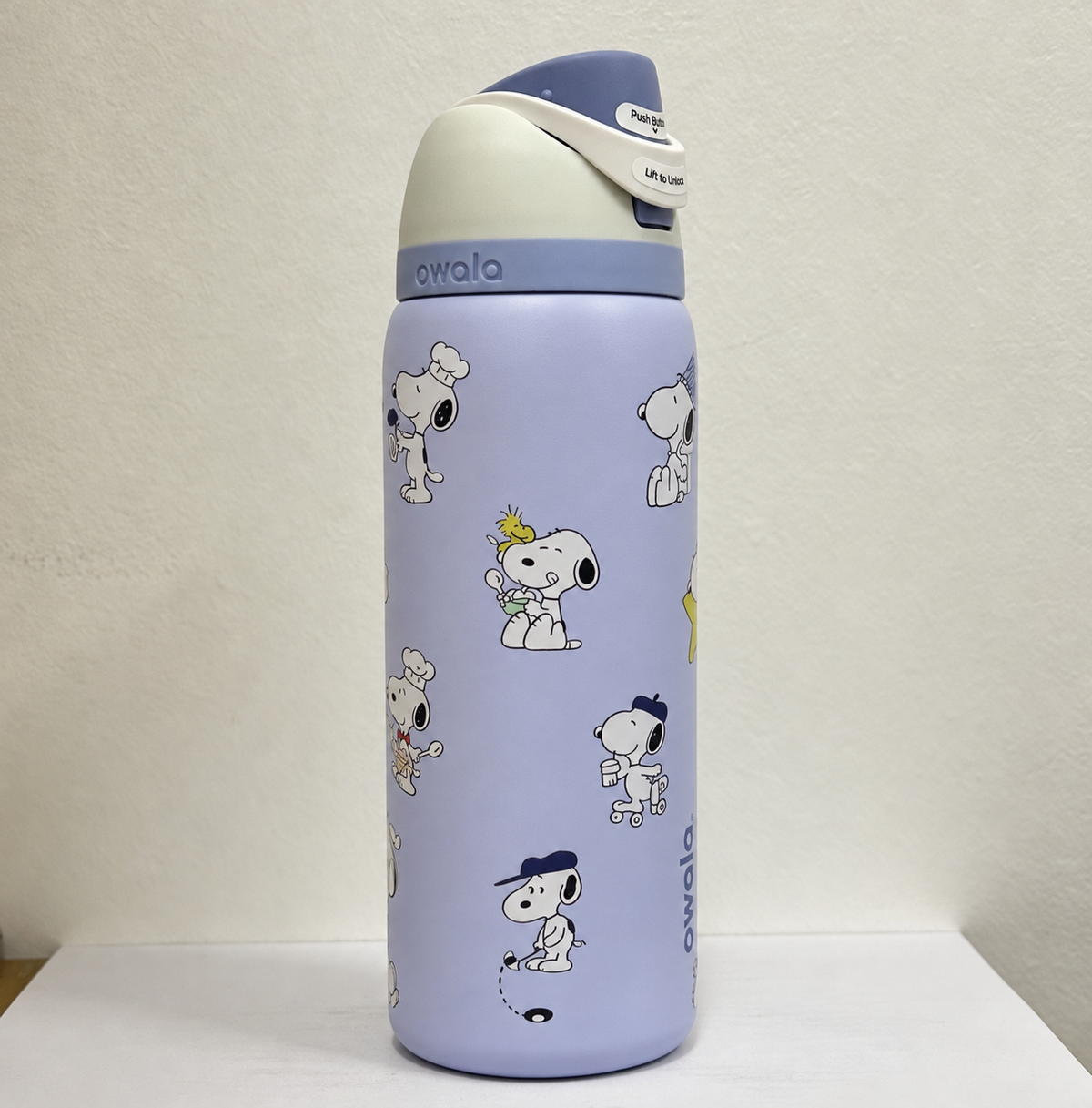 Owala Bottle Stainless Steel Free Sip Leak-proof Snoopy Design 480-710-950ml