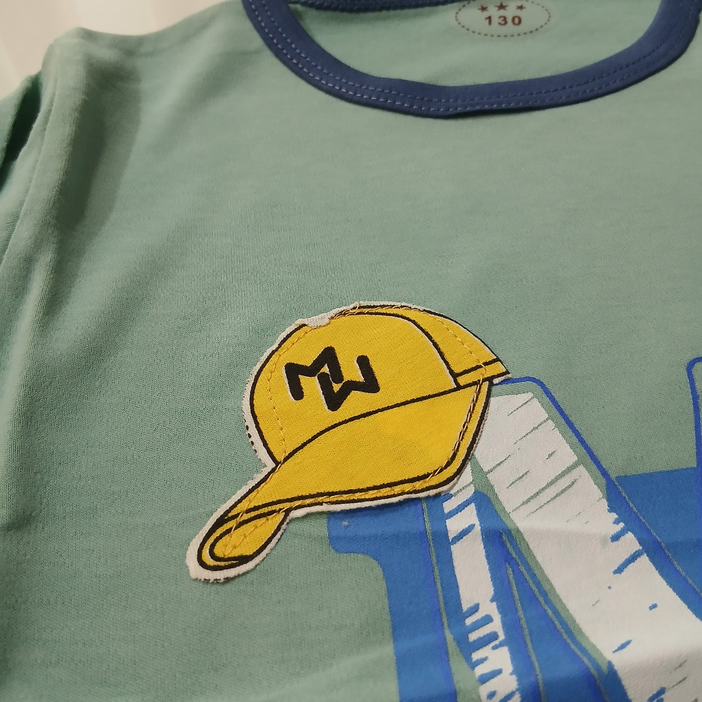 Cotton Pyjama For Boys M Design Size 6-12y