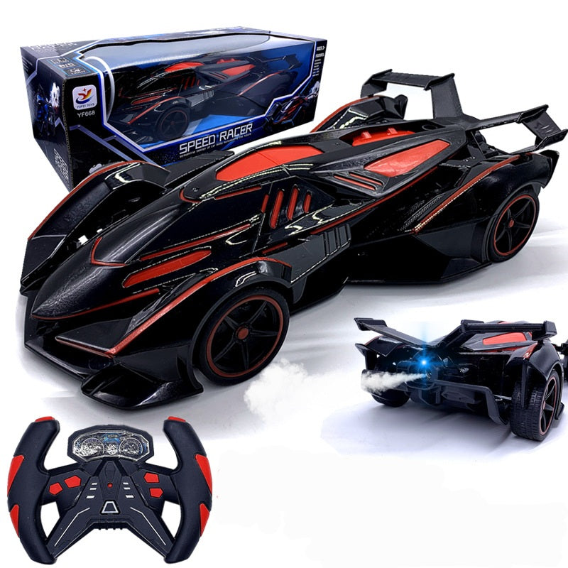 Speed Racer - Racing Car - Remote Control | Jet Smoke | 3+