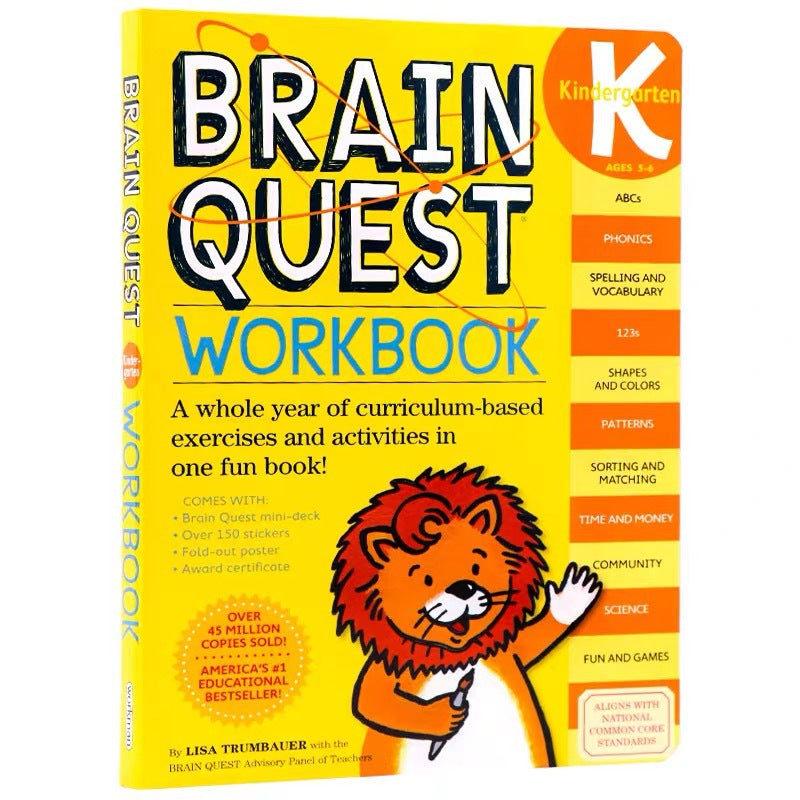 Brain Quest Workbook Pre-k To G1