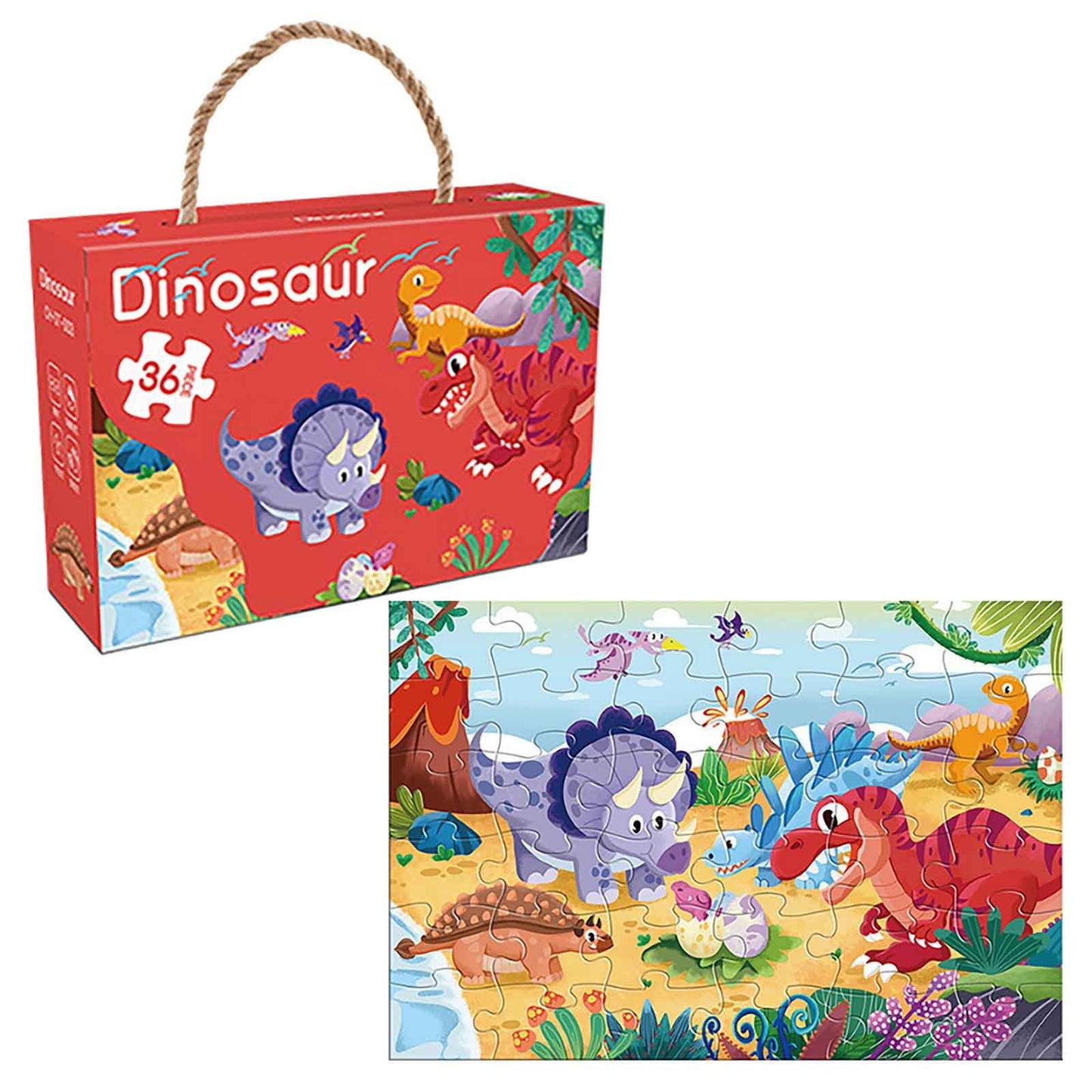 Kids 36-Piece Educational Jigsaw Puzzle | 3+