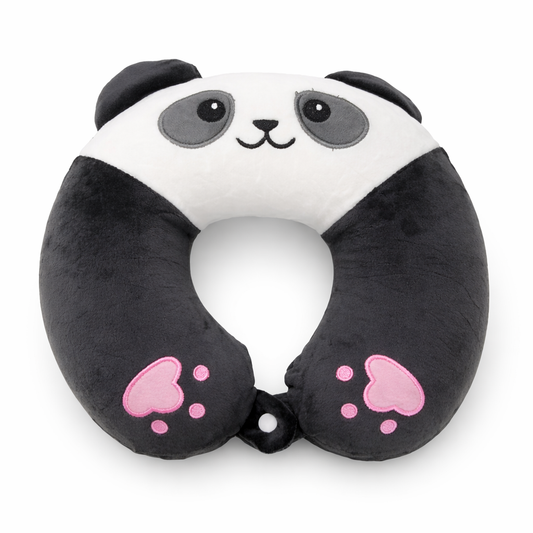 Panda Shaped Neck Pillow - Soft Comfortable Plush