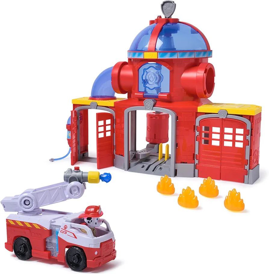 The Fire Rescue Paw Patrol Set Toy