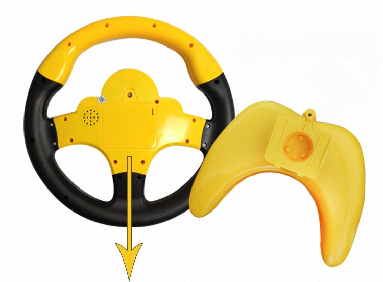 Learning Simulate Driver Steering Wheel Toy for Kids 3+