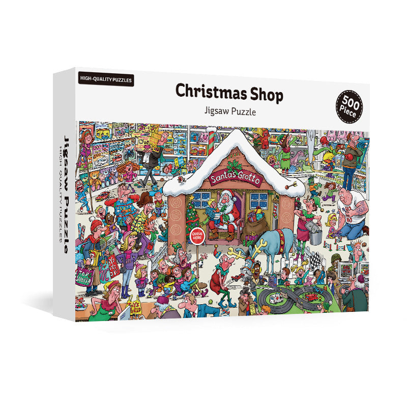 Christmas Jigsaw Puzzle Collection – 500 & 1000 Pieces | Festive Holiday Designs