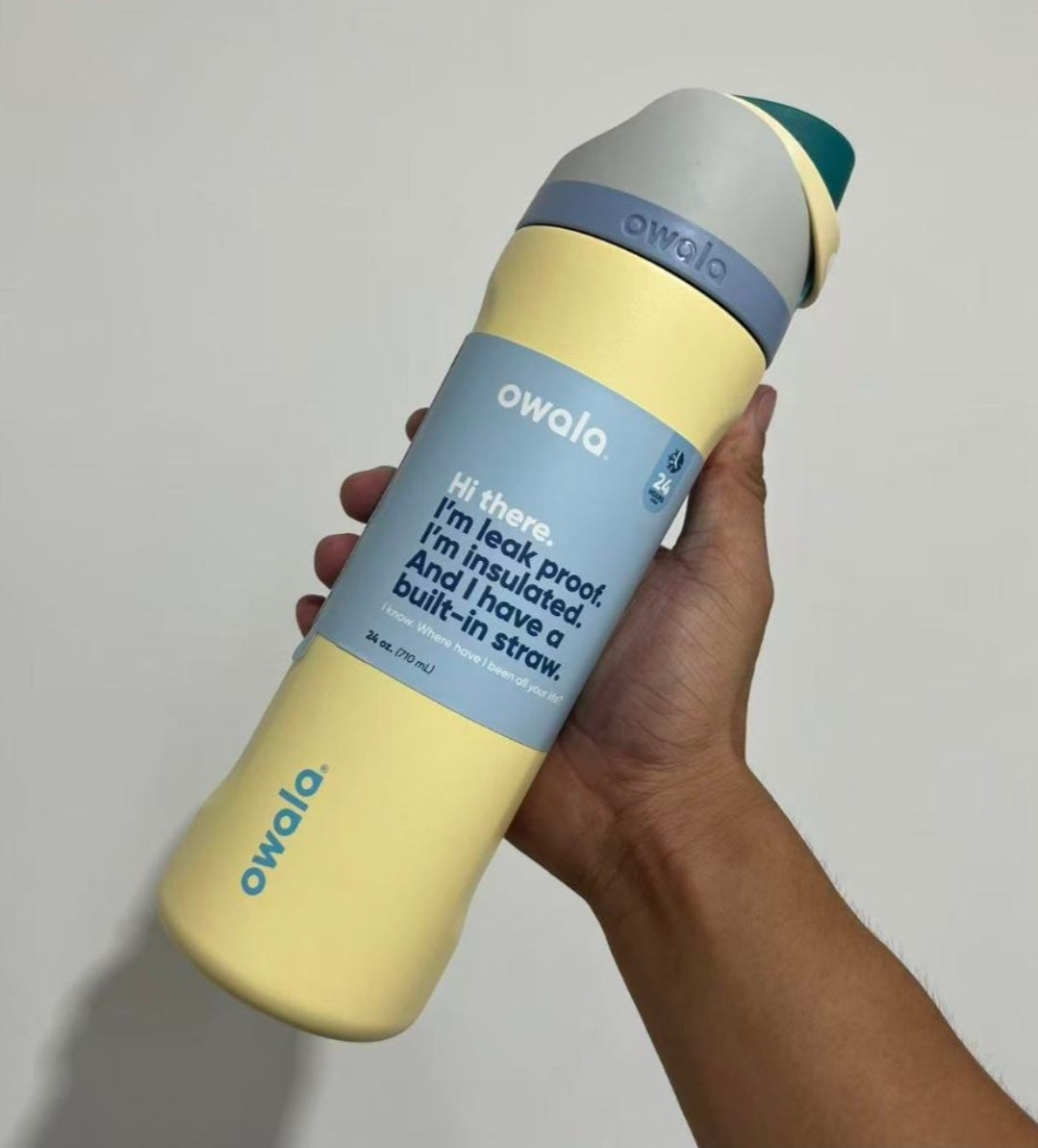 Owala Bottle Stainless Steel FreeSip Leak-proof | Sunny Daze | 710-950ml