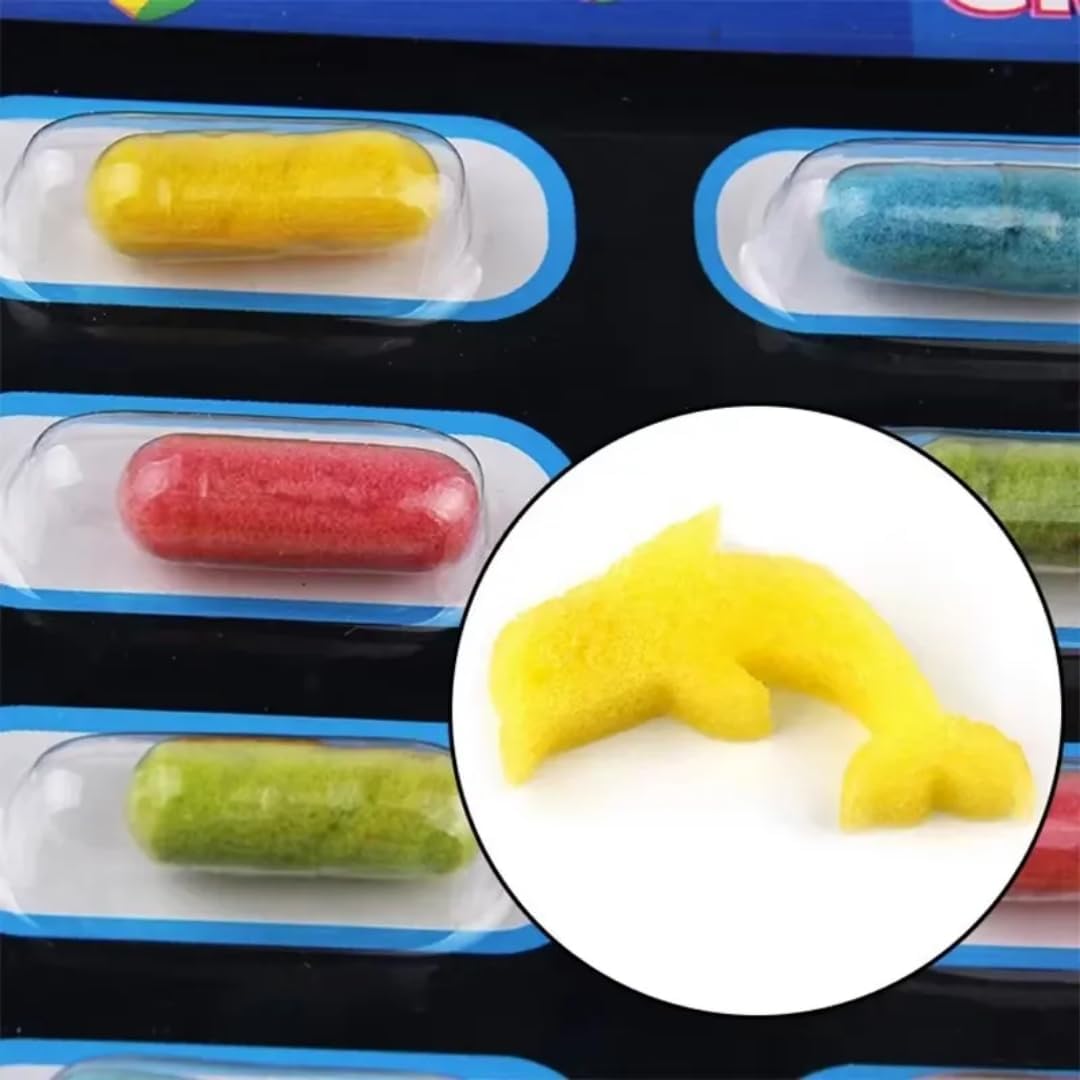 Growing Capsule Animals - 12 Pills | 3+
