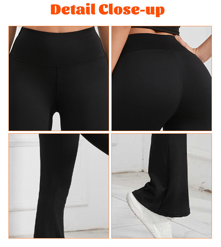 Women's High-Waisted Flare Yoga Pants | Size M