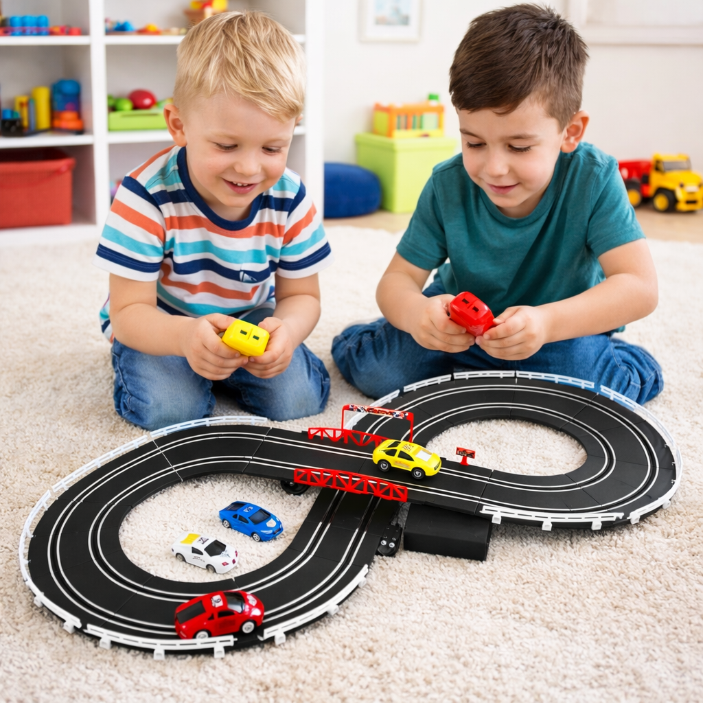 Electric Remote Control Track Racing Set Toy