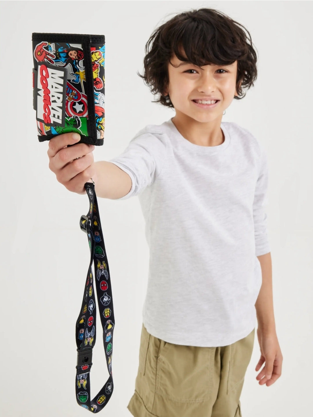 Smiggle Wallet Lanyard | Marvel Comics