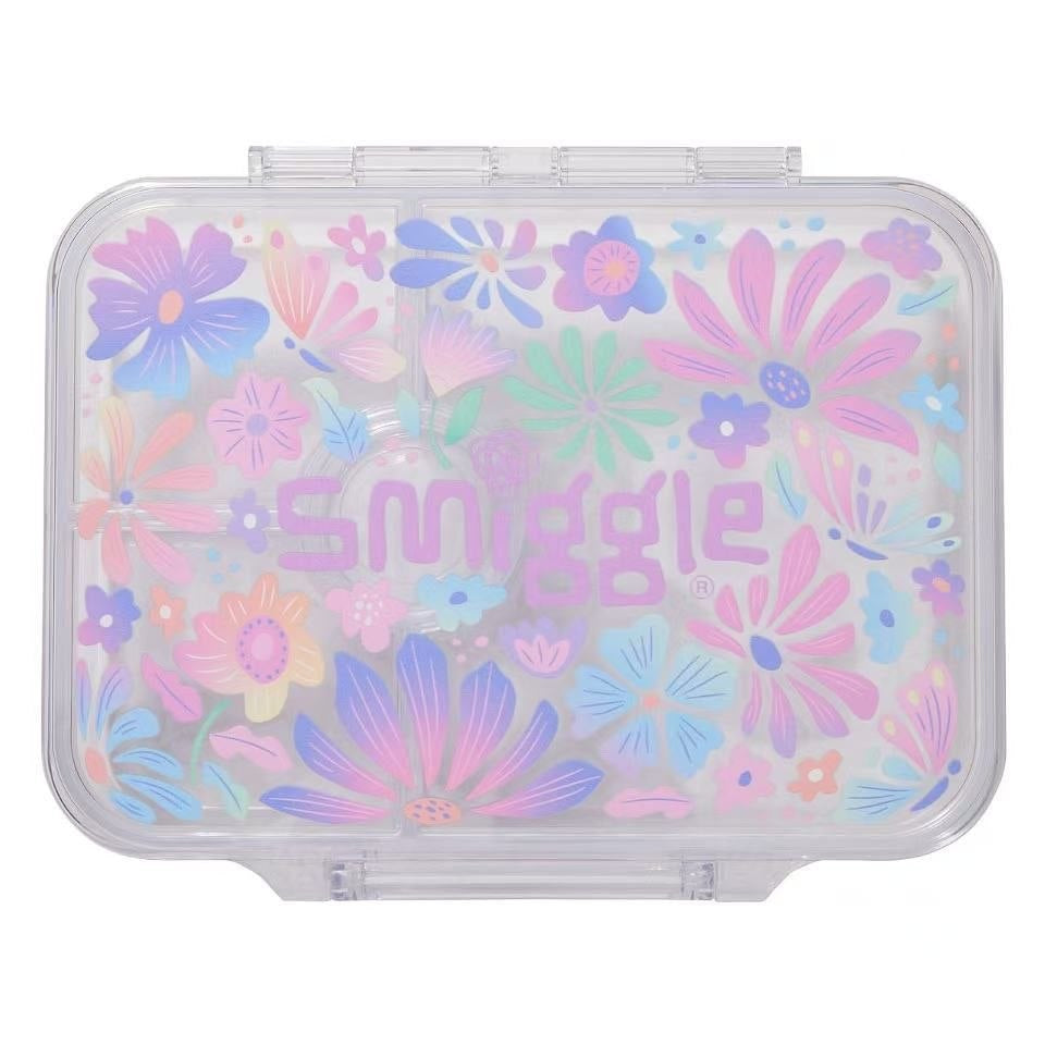 Smiggle Lunch Box | Bloom Flowers | 21x15x4.5
