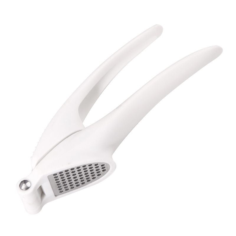 Garlic Mincer Tool Manual Crusher Squeezer White