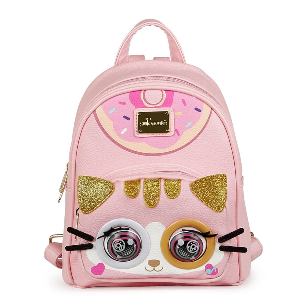 Interactive Blink Eyes Cute Animals Backpack