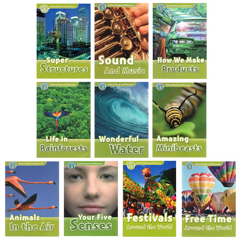 Oxford Read And Discover Level 1-6 | Books Set | Soft Cover | 9+