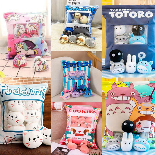 Pillow Stuffed Animal Toys Cartoon Animal Design