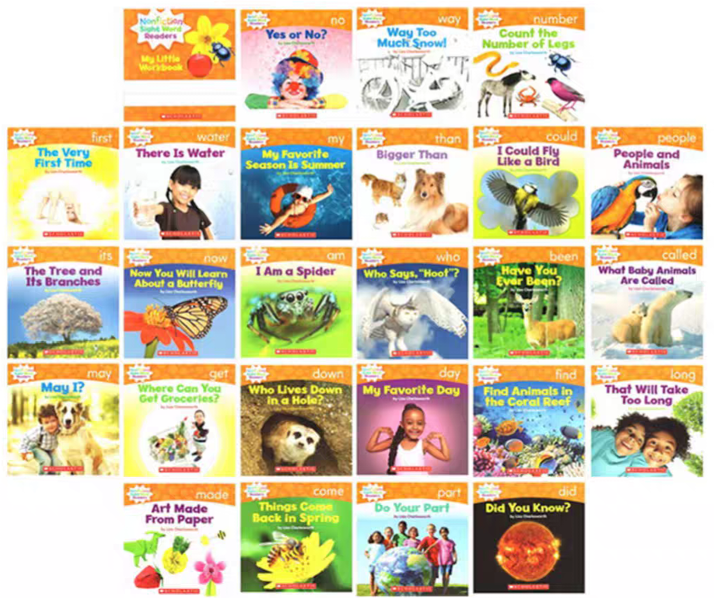 Nonfiction Sight Word Readers | 25 Books | Level A-D
