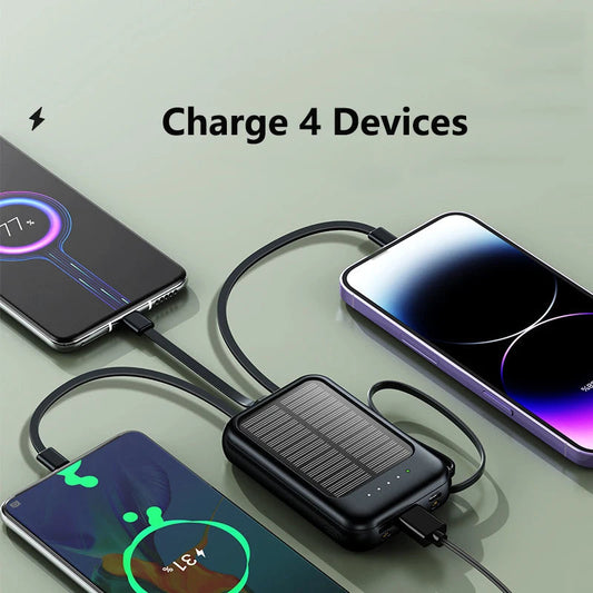 20000mAh Solar Power Bank Solar Charger