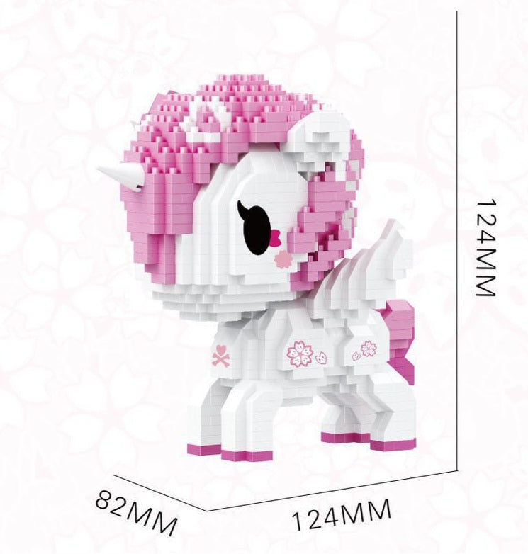 Unicorn Micro Building Blocks Set – 919pcs