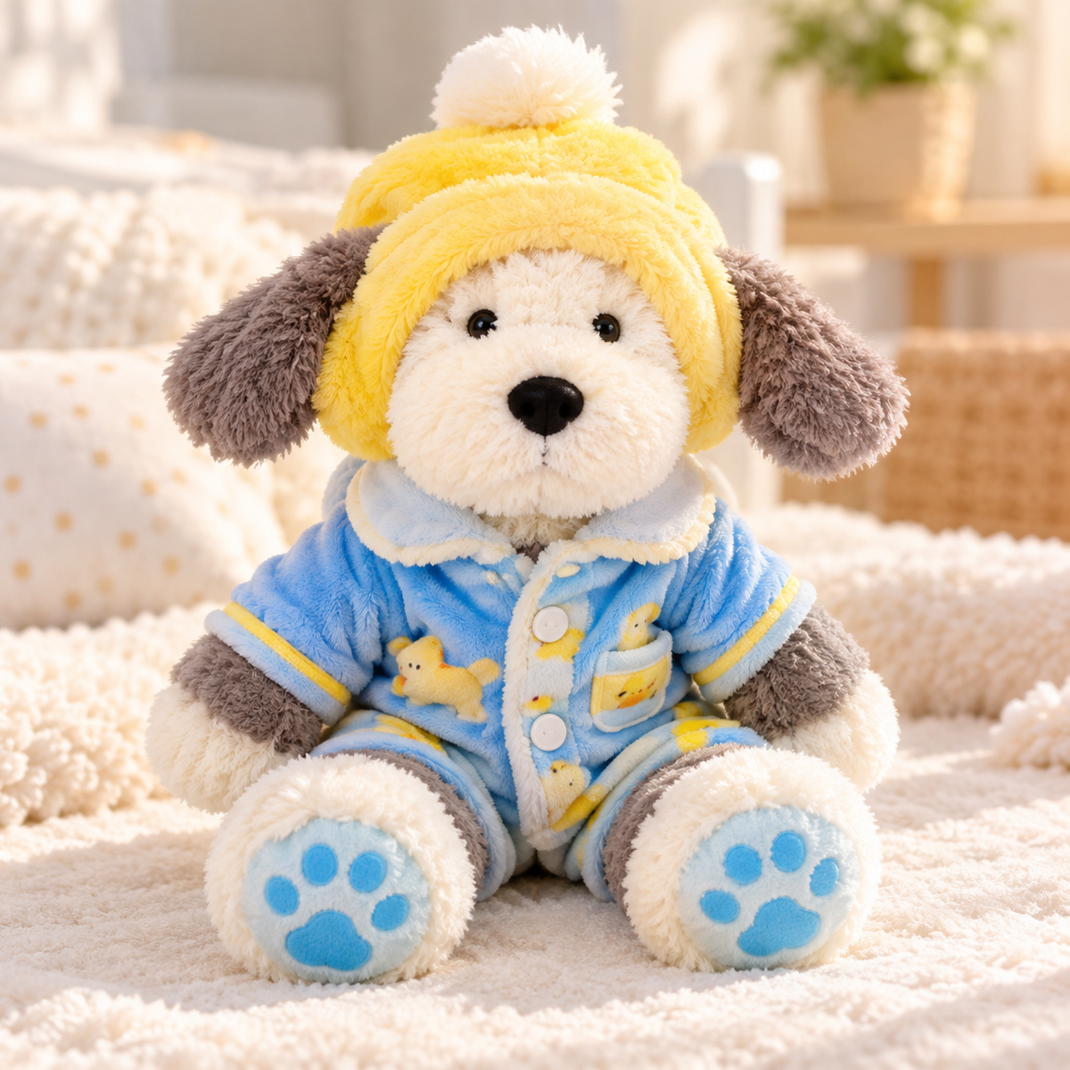 Dress-Up Puppy Plush Toy with Clothes & Accessories | 29×12 cm | 3+