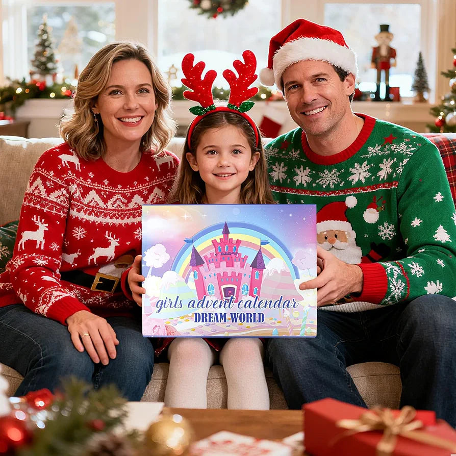 Unicorn Christmas Advent Calendar | 24 Accessories