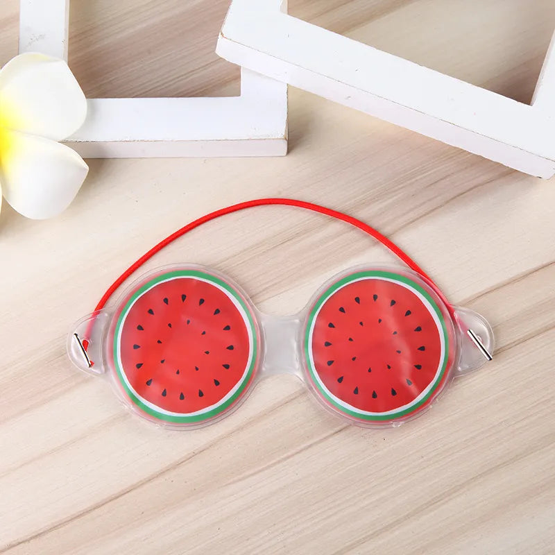Fruit-Shaped Ice  Gel Eye Masks