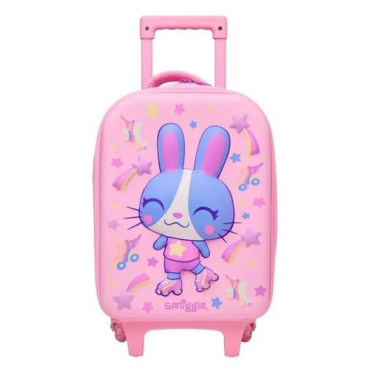Smiggle Trolley Bag - Hardtop | Rabbit Roller | 45cm