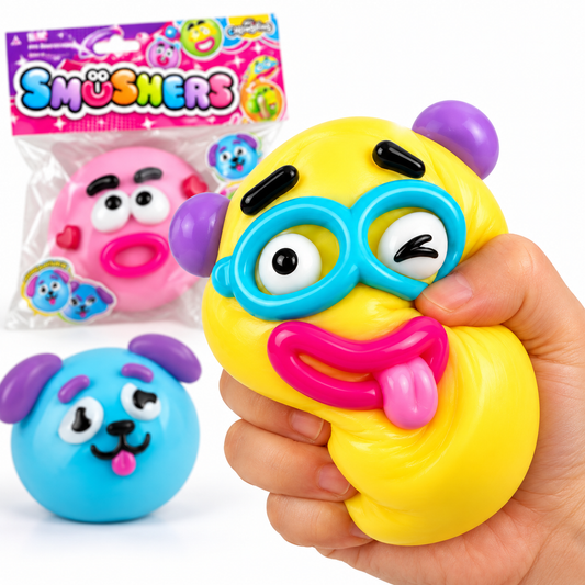 Large Smushers Changeable Face Squishy Toy | 12 cm | 3+