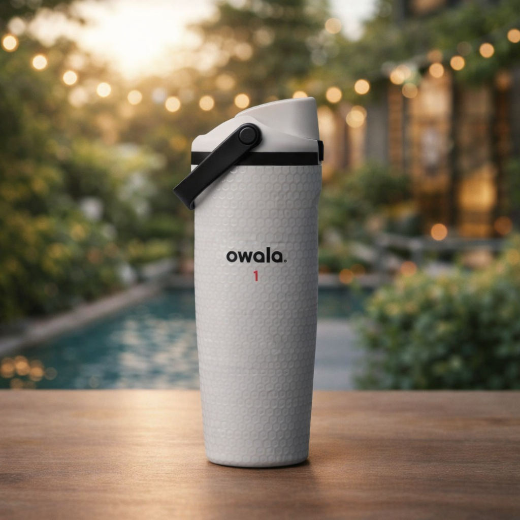 Owala Tumbler Stainless Steel Free Sip Leak-proof Fairways For Days White 900ml
