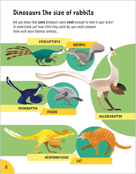 Usborne Lots Of Things To Know About Dinosaurs | Hard Cover | 6+