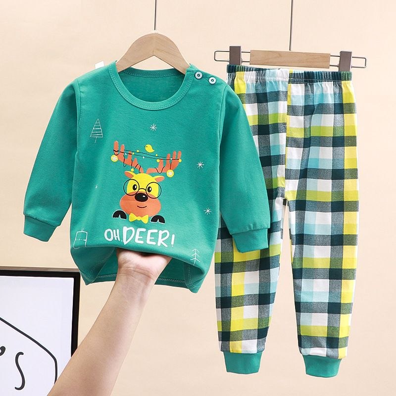 Pyjama Coton 100% OH,Deer Design | 0-8y