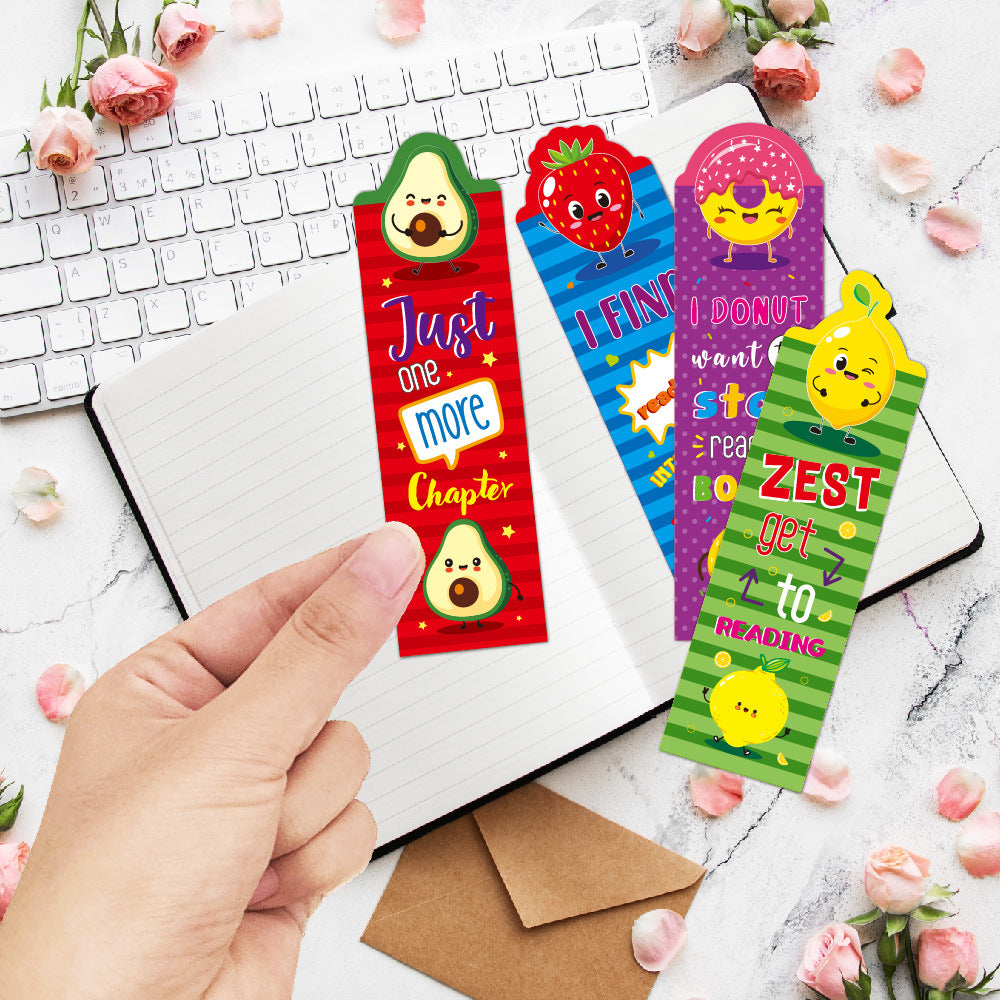 30 Bookmarks With 10 Styles Colorful Paper For Kids