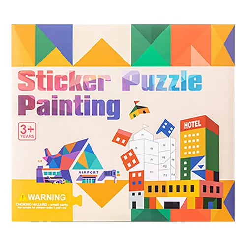 Sticker Puzzle Painting Creative Mosaic Activity Set – Ages 3+