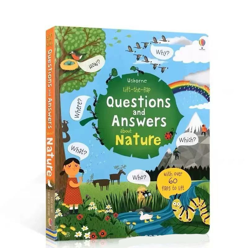 Usborne Questions And Answers Books Lift-the-Flap| Hard Cover | 7+
