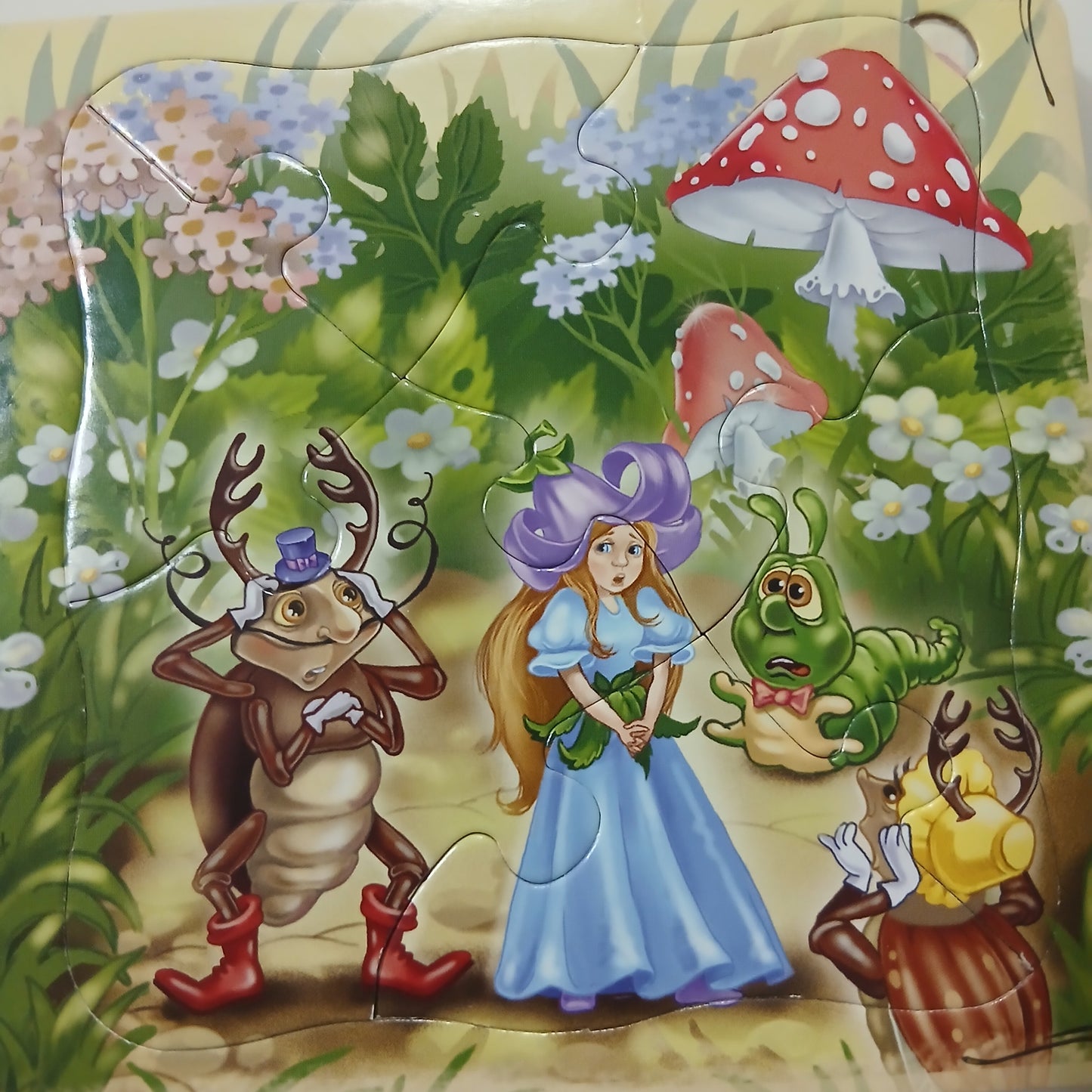 Ukrainian Story Book With Puzzle
