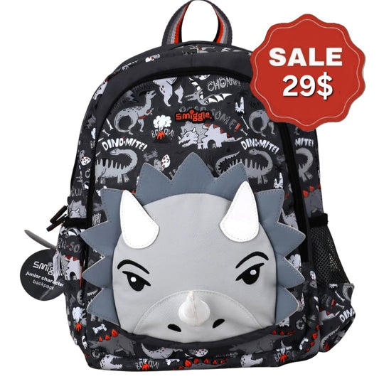 Smiggle small Backpack Dinosaur Design 33cm KG1-KG3