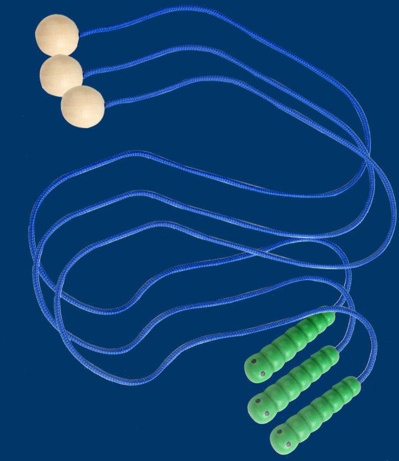 Caterpillar Fruit Lacing & Threading Toy | 3+