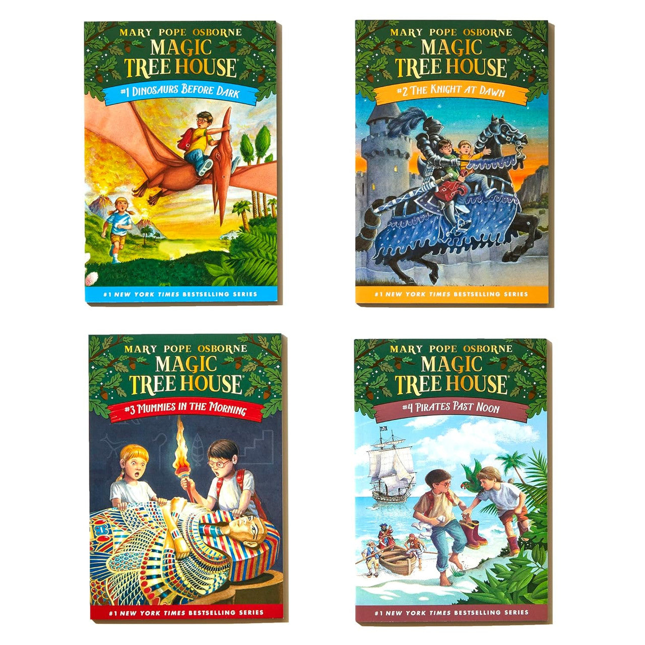 Magic Tree House Books 1-4 Set | Soft Cover | 5+