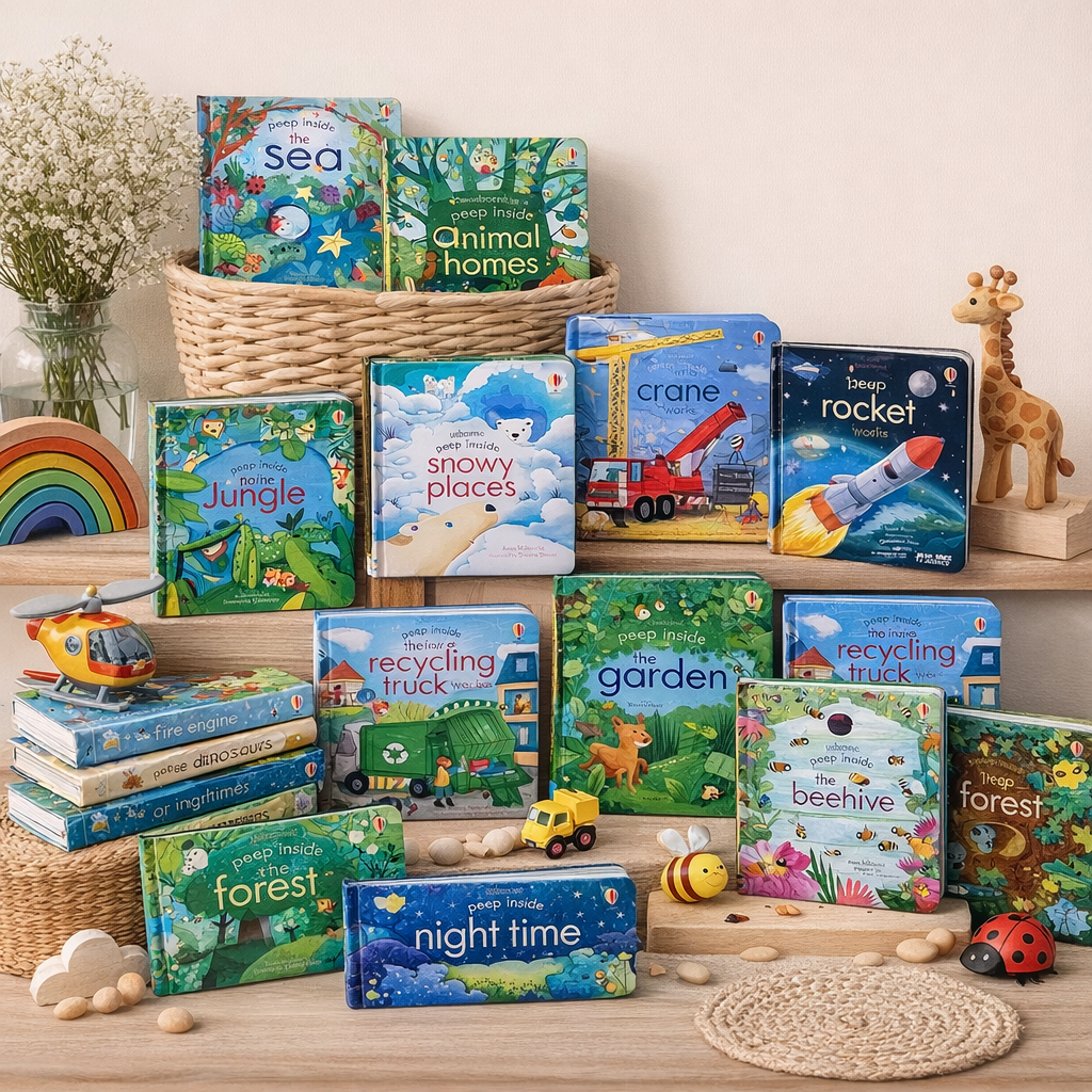 Usborne Peep Inside Books - Hard Cover