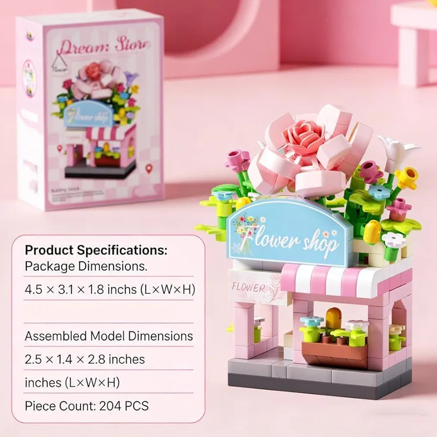 Mini Dream Store  Building Blocks Set Collection | 8+