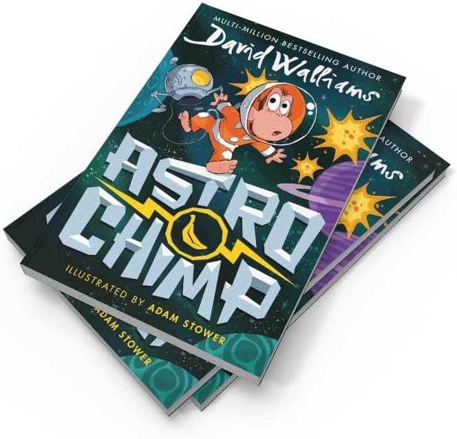 Astro Chimp Book By David Williams | Soft Cover | 6+