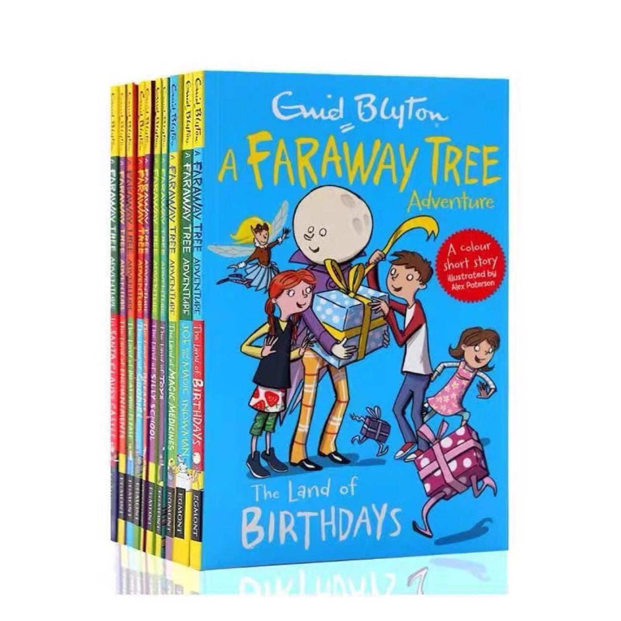 Enid Blyton Collection A Faraway Tree Adventure Series 10 Books Set Colour illustrations