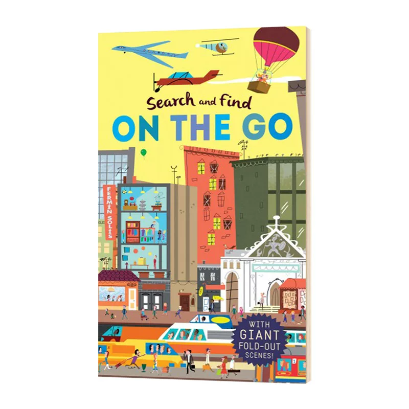 Search And Find Books With Giant Fold-Out Scenes