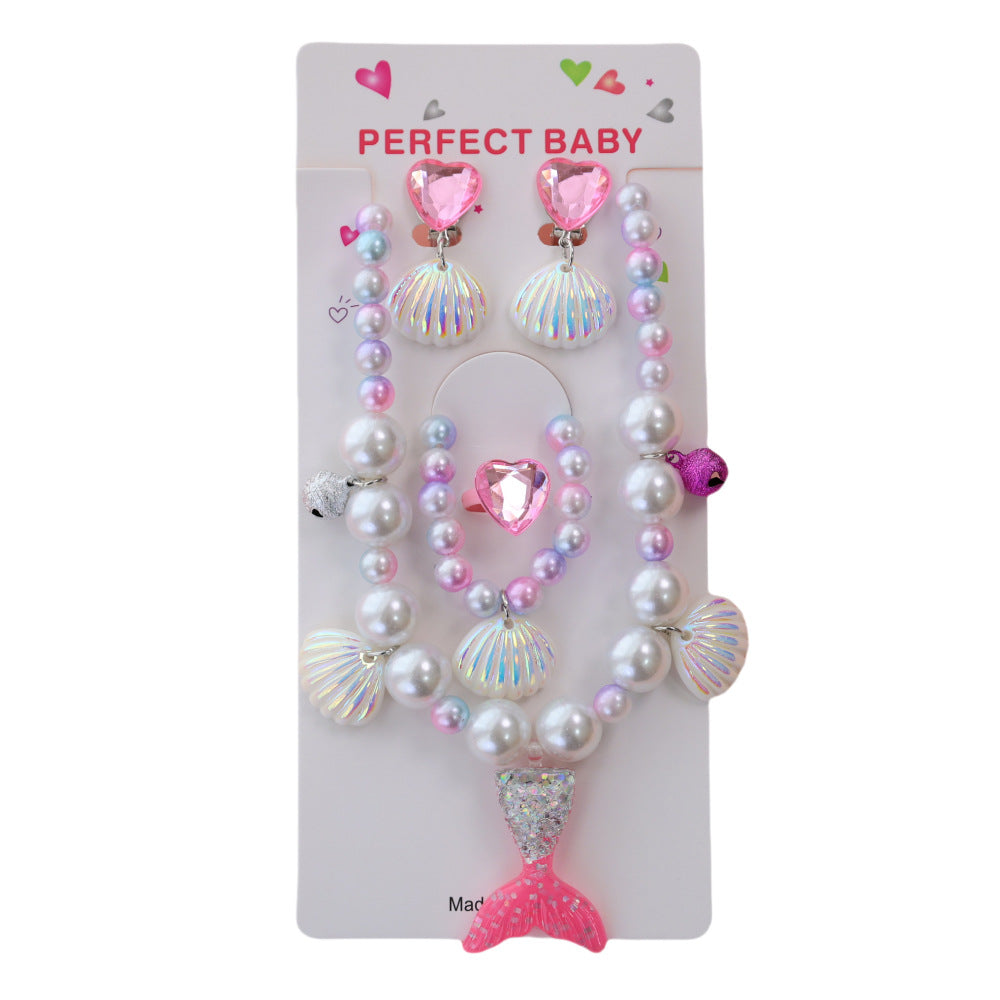 Mermaid Princess Jewelry Set –  3 Magical Colors