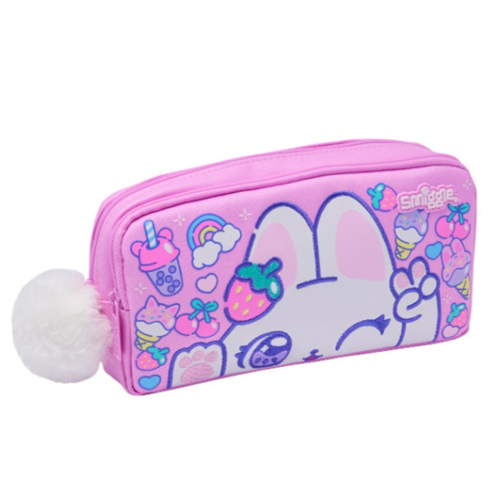 Smiggle Pencil Case | Bright Eyes | Bunny