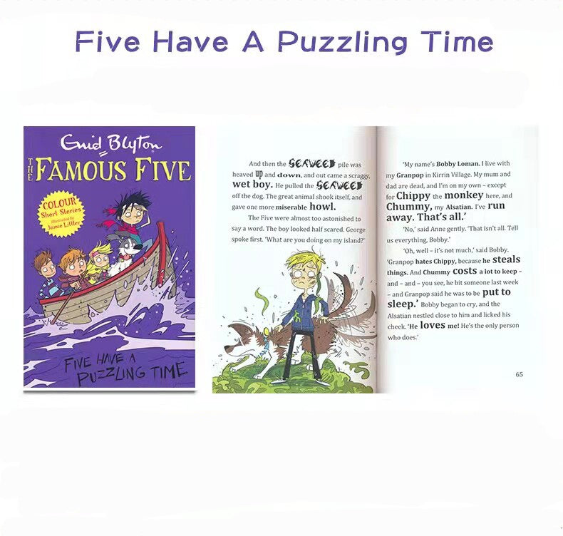 The Famous Five Adventures - Guid Blyton | 9 Books Set | Soft Cover | 7+