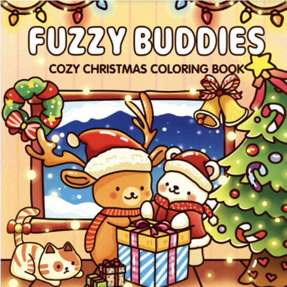 Cute & Comfy Coloring Books – 21 × 21 cm Softcover | 6+