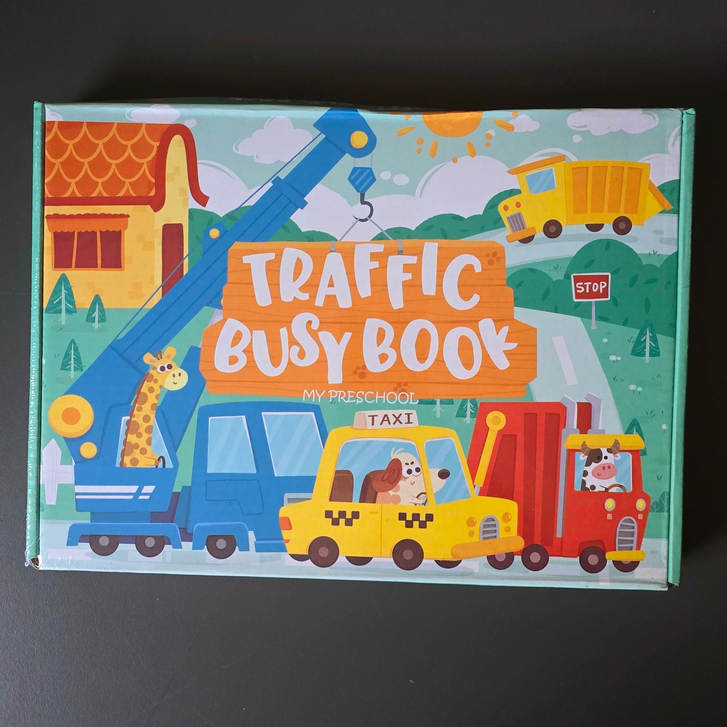 Montessori Busy Book for Children to Develop Learning Skills, and Preschool Educational Toy for Boys and Girls